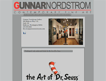 Tablet Screenshot of gunnarnordstrom.com